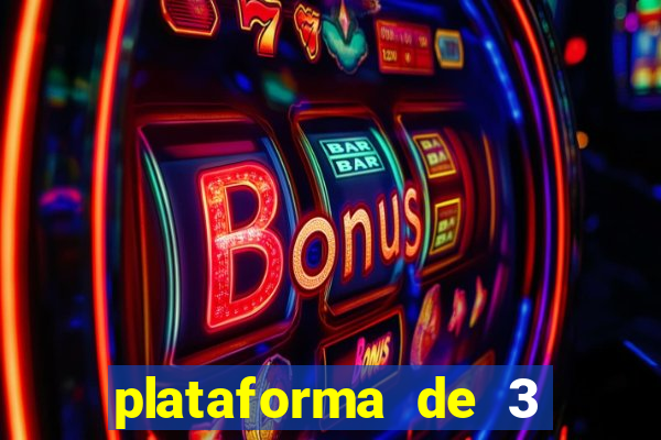 plataforma de 3 reais pg